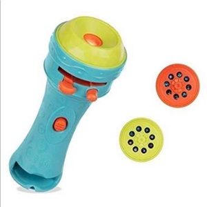 B. Light me to the moon projector flashlight toy